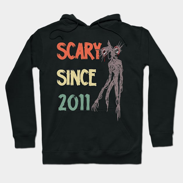 Scary since 2011 siren head Hoodie by opippi